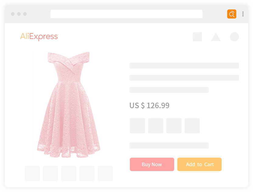 Extensão para AliExpress