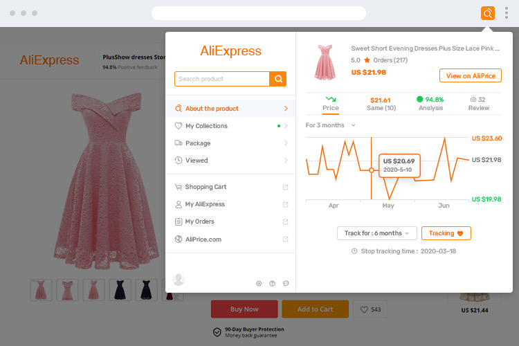Price Tracker for AliExpress Price Tracker for AliExpress